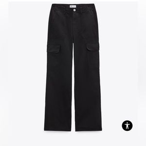 Zara TRF Straight Cargo Pant